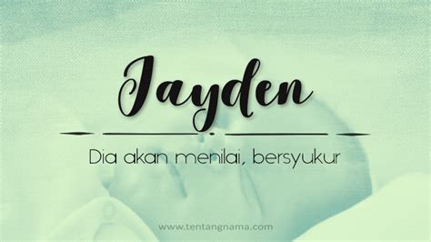 jayden signification islam|Ini Arti Nama Jayden Dalam Islam